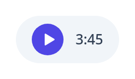 Screenshot of Audio Minimal template