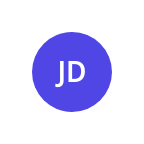 Screenshot of Avatar Initials template