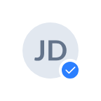 Screenshot of Avatar Verified template