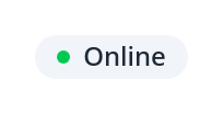 Screenshot of Badge Dot Left template