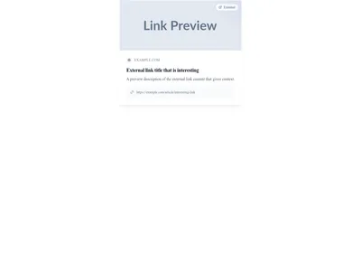 Screenshot of Blog Card Link template