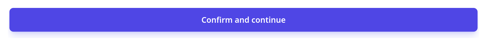 Screenshot of Button Full Width template