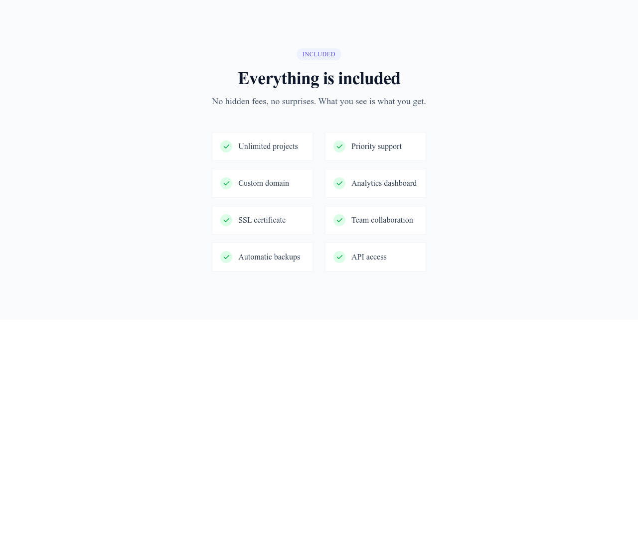 Screenshot of Content Text Checklist template