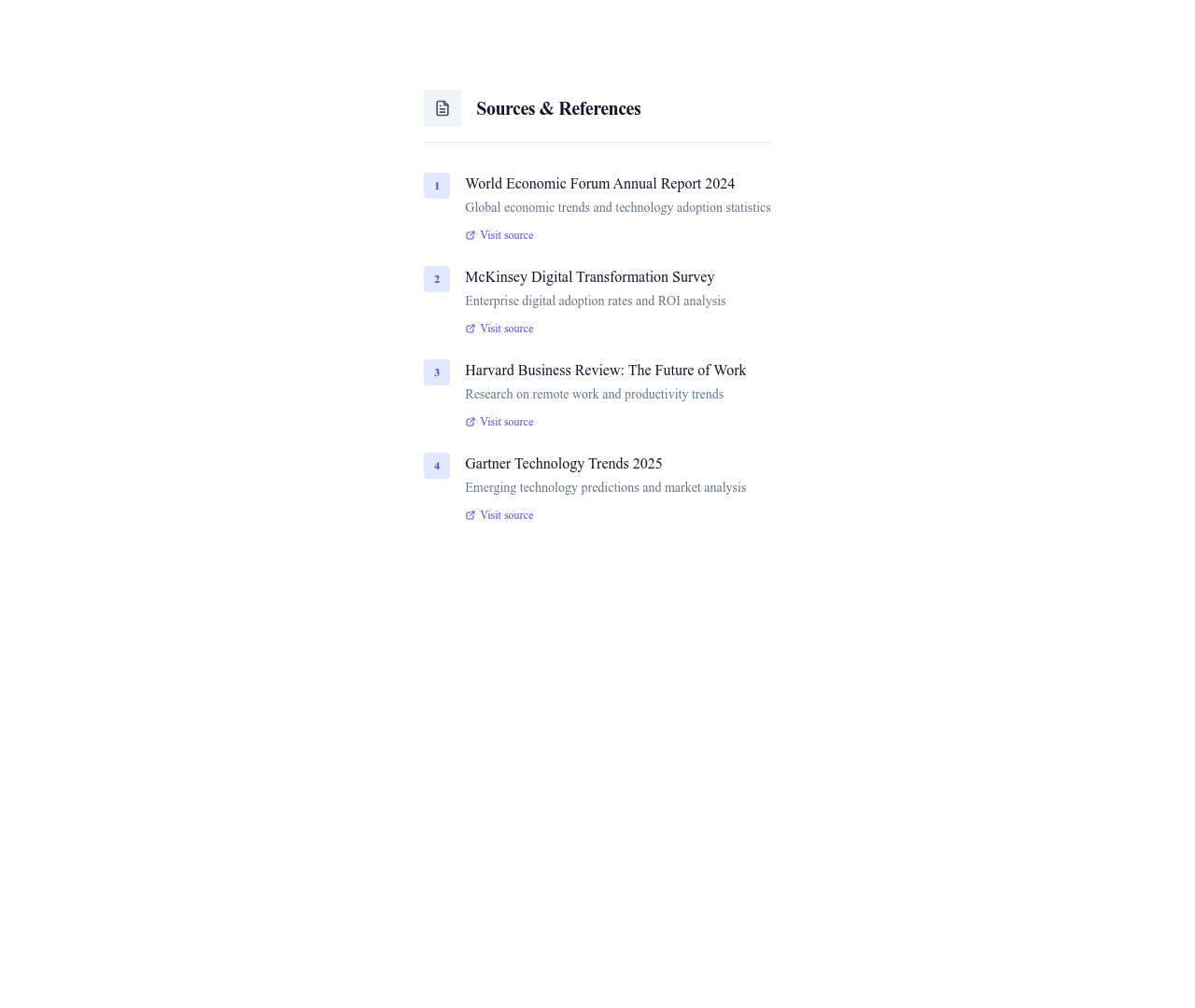 Screenshot of Content Text Sources template