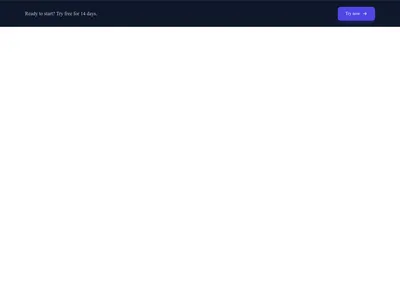 Screenshot of CTA Banner Bottom template
