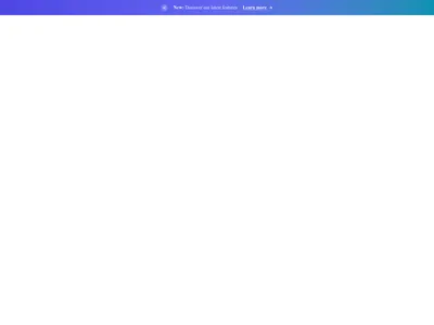 Screenshot of CTA Banner Top template