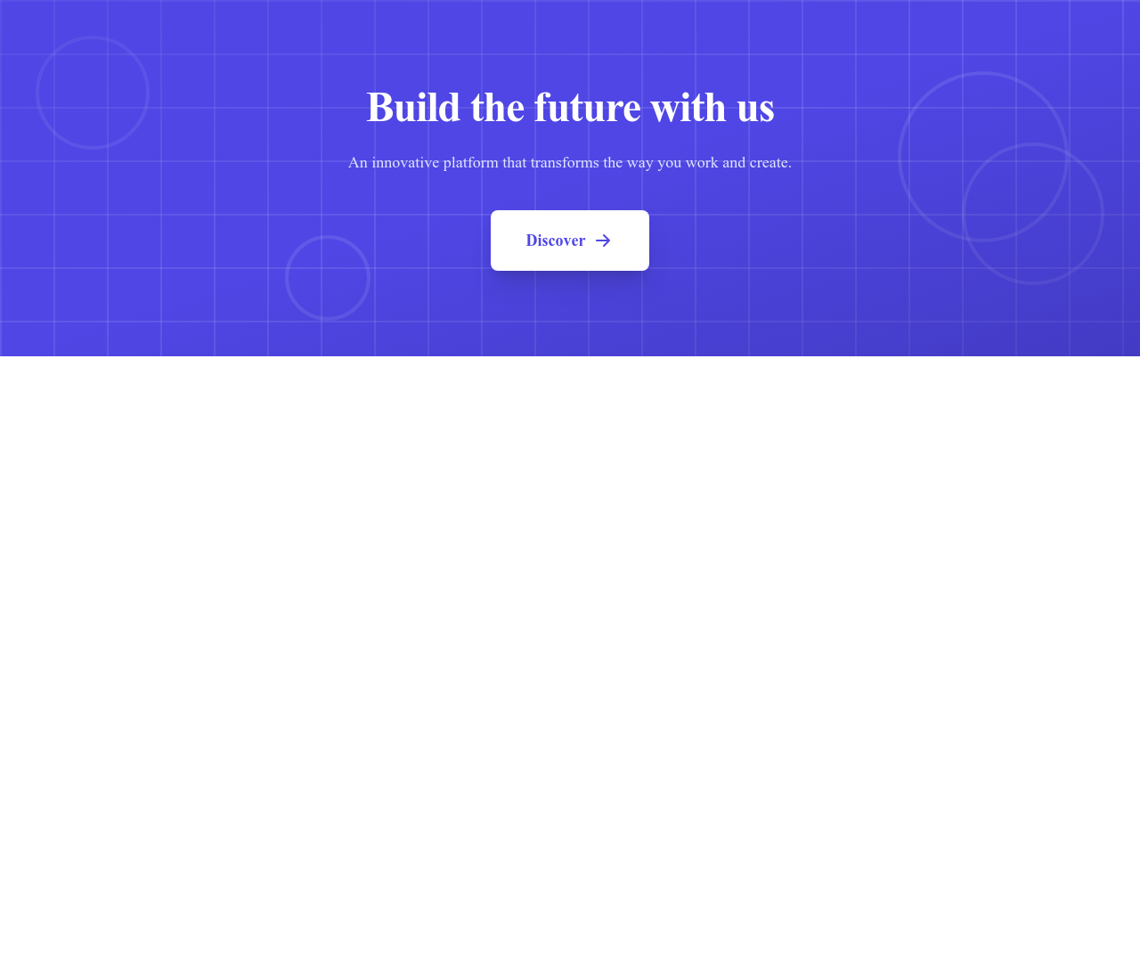 Screenshot of CTA Pattern Background template