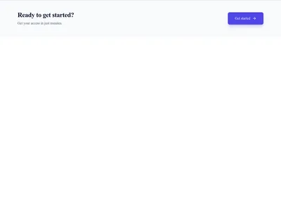 Screenshot of CTA Simple Inline template