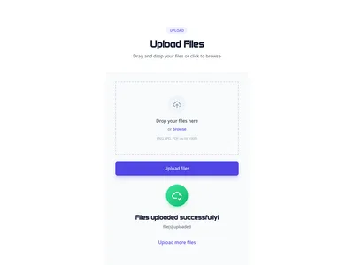 Screenshot of Form File Upload template