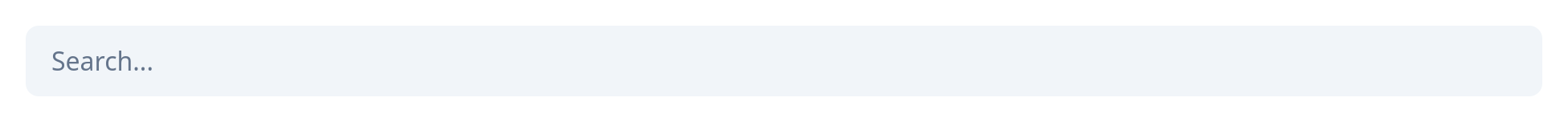 Screenshot of Input Filled template