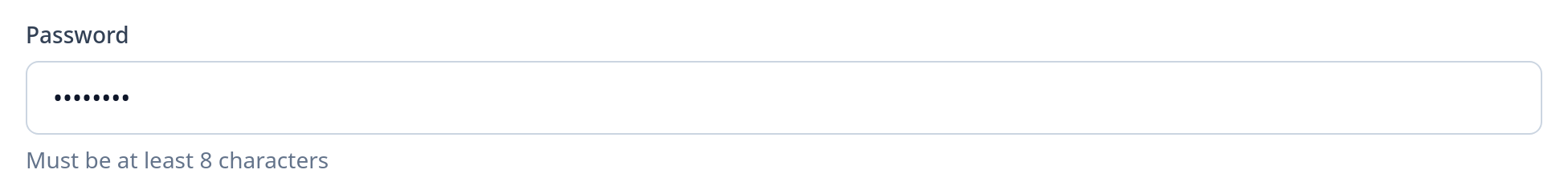Screenshot of Input Helper template