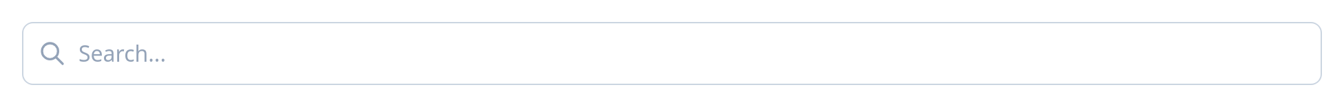 Screenshot of Input Icon Left template