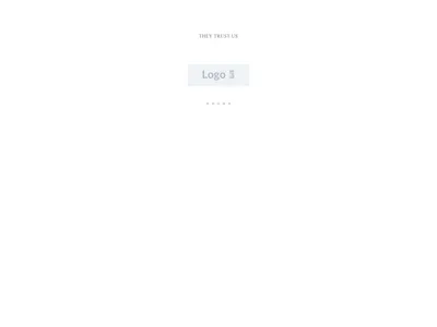 Screenshot of Logos Carousel Fade template