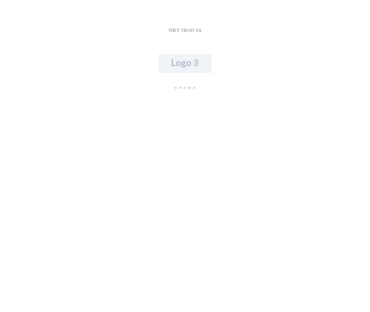 Screenshot of Logos Carousel Fade template