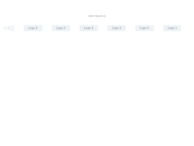 Screenshot of Logos Carousel Infinite template