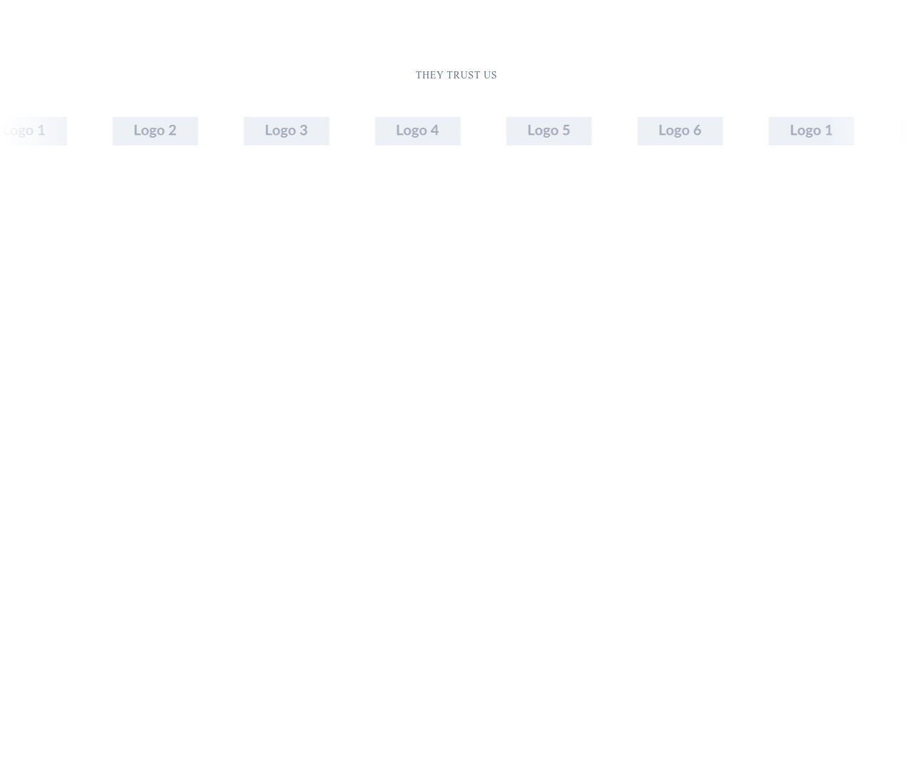 Screenshot of Logos Carousel Infinite template