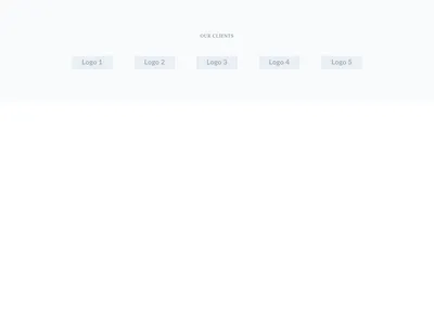 Screenshot of Logos Carousel Manual template