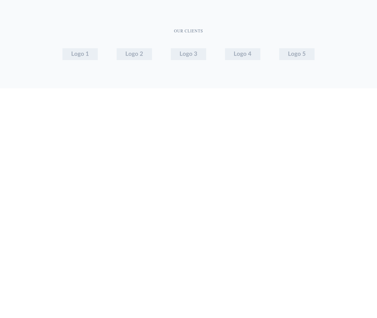 Screenshot of Logos Carousel Manual template