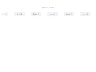 Screenshot of Logos Carousel Pause on Hover template