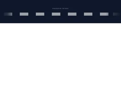 Screenshot of Logos Carousel Speed template