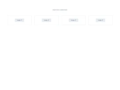 Screenshot of Logos Grid Bordered template