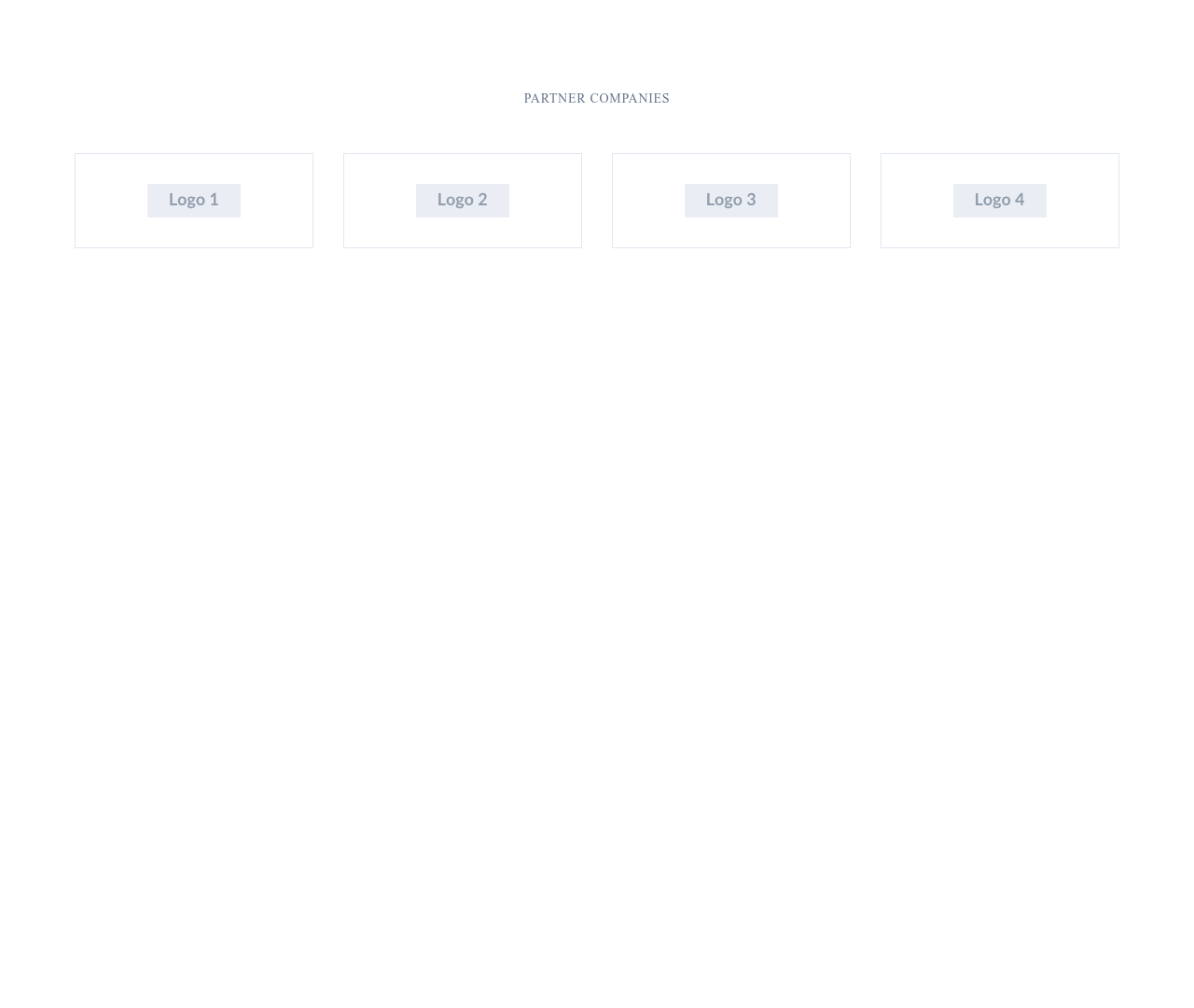 Screenshot of Logos Grid Bordered template