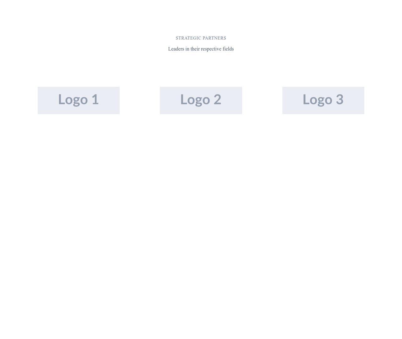 Screenshot of Logos Grid Large template