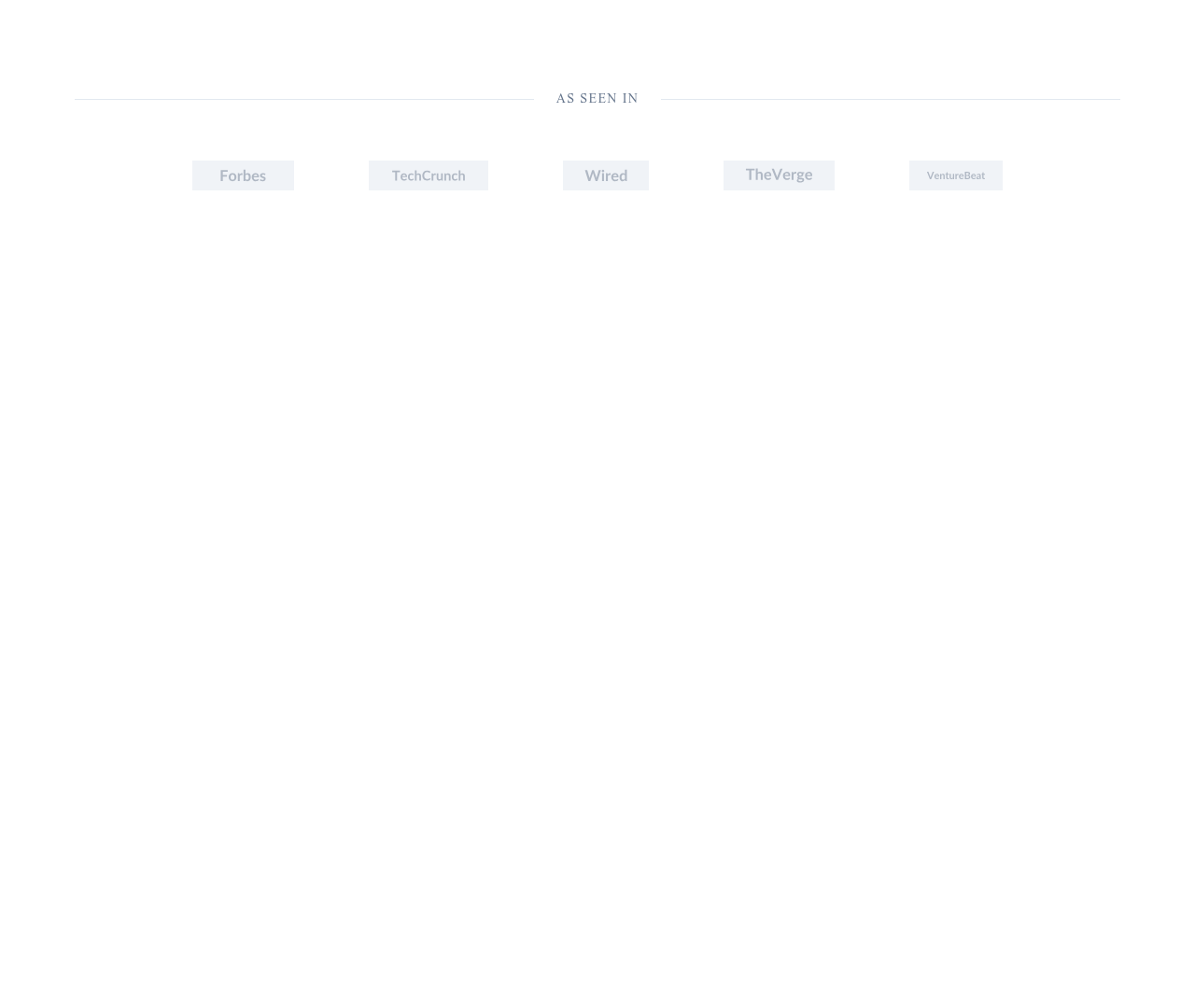 Screenshot of Logos Section Press template