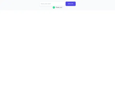Screenshot of Newsletter Inline Simple template