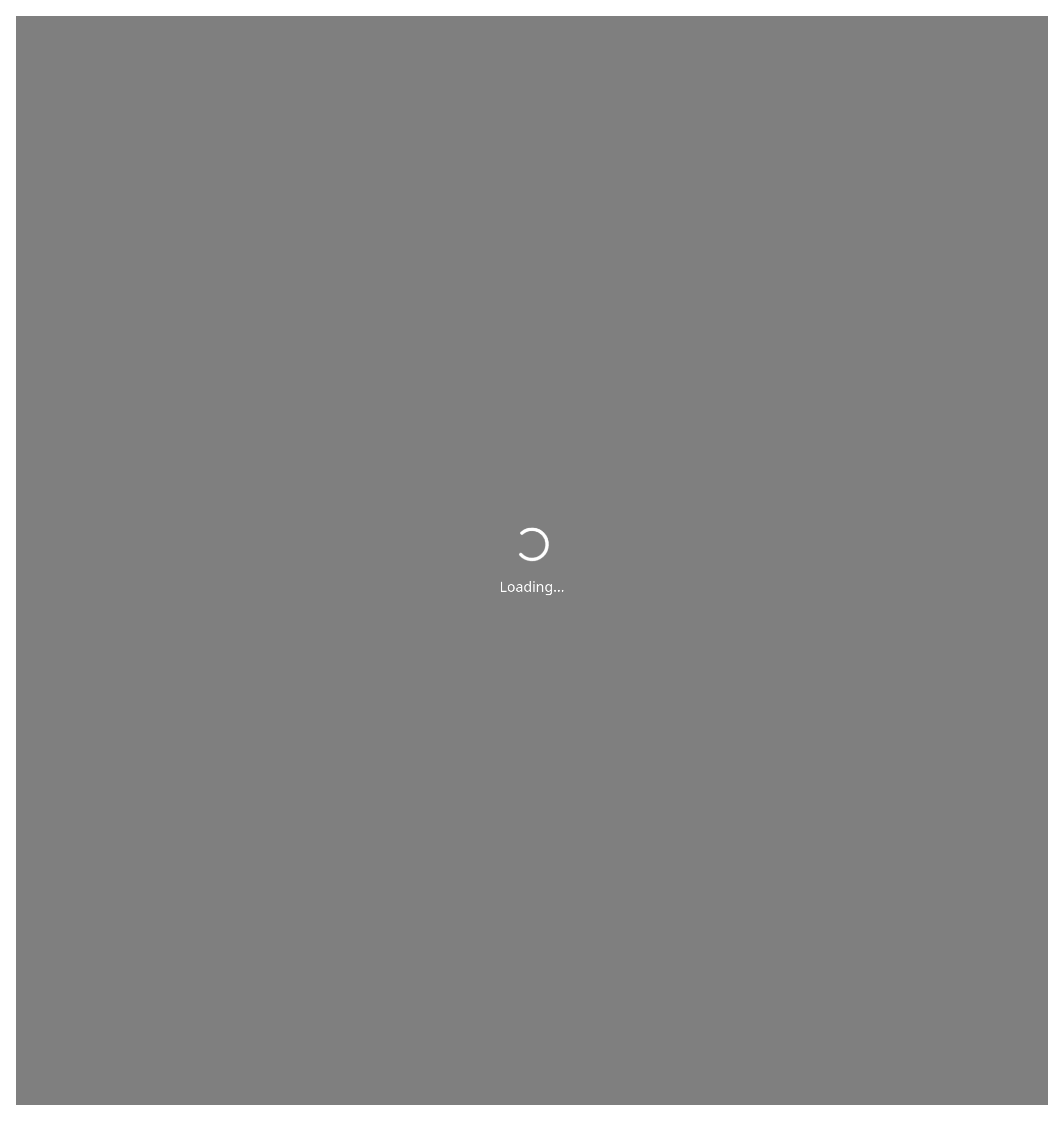 Screenshot of Overlay Loading template