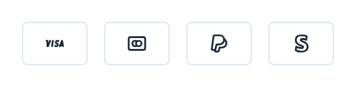 Screenshot of Payment Methods template
