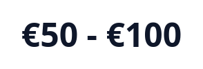 Screenshot of Price Range template