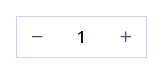 Screenshot of Quantity Selector template