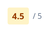 Screenshot of Rating Numeric template