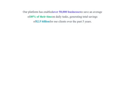Screenshot of Stats Inline Highlight template