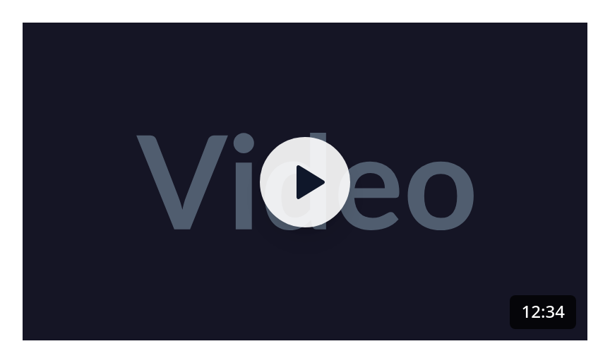 Screenshot of Video Thumbnail template