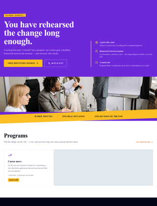 Coach module, colour design