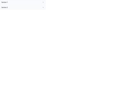 Screenshot of Accordion Bordered template