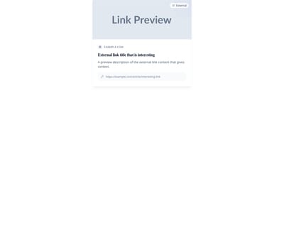 Screenshot of Blog Card Link template