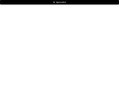 Screenshot of Button X (Twitter) template
