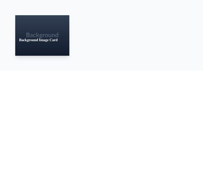Screenshot of Card Image Background template