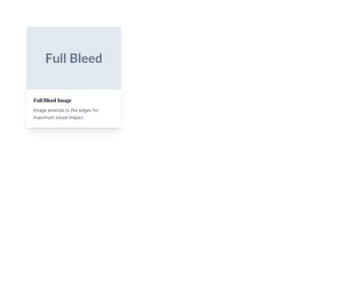 Screenshot of Card Image Full Bleed template