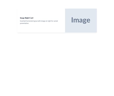 Screenshot of Card Image Right template