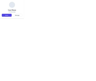 Screenshot of Card User Actions template