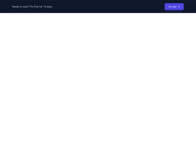 Screenshot of CTA Banner Bottom template