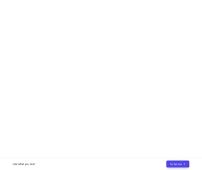 Screenshot of CTA Scroll Triggered template