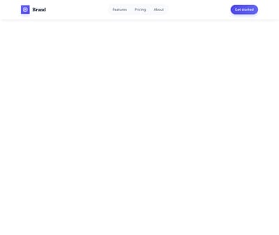 Screenshot of Header Blur template