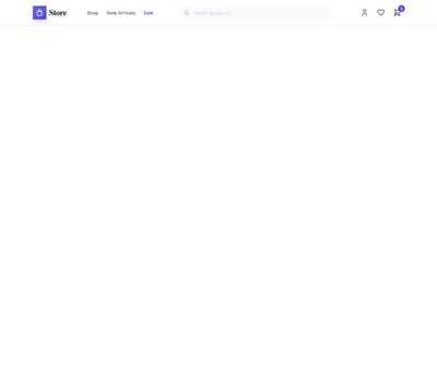 Screenshot of Header E-commerce Full template