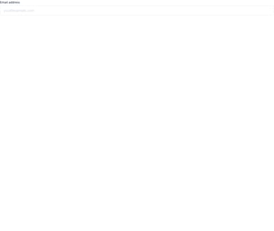 Screenshot of Input Label Top template