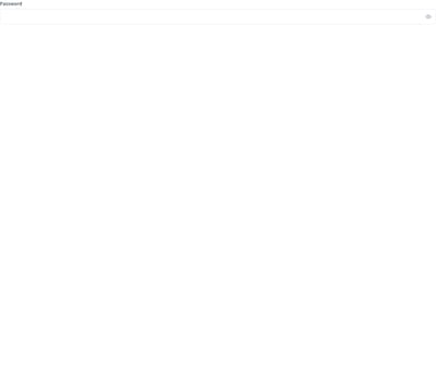 Screenshot of Input Password template